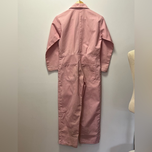 Vintage Pink Coveralls with Pockets on Front and Back - Size Woman’s XS - Picture 7 of 11